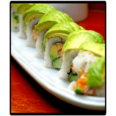 EXOTIC - A82 Avocado Amazon Roll (8 Pcs)